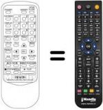 Télécommande équivalente RC536