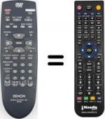 Télécommande équivalente RC550