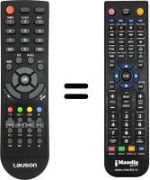 Télécommande équivalente Fonestar RDT850 HD