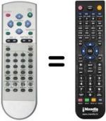 Télécommande équivalente Daewoo 2122