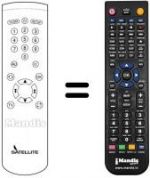 Télécommande équivalente Nokia SAT770S