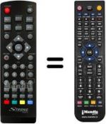 Télécommande équivalente Strong SRT5203