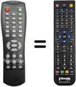 Télécommande équivalente Telesystem TS5103