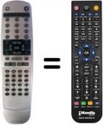 Télécommande équivalente United MID 7500