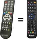 Télécommande équivalente STOREX AIVX370HDW