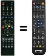 Télécommande équivalente Kenstar HVS57510