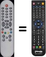 Télécommande équivalente WHV3399W