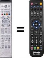 Télécommande équivalente WHV3356W