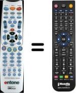 Télécommande équivalente WHV15948W