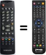 Télécommande équivalente Samsung WHV5146
