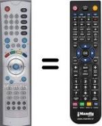 Télécommande équivalente Arion WHV3066W