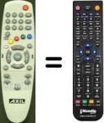 Télécommande équivalente SEC0328