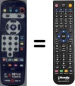 Télécommande équivalente WHV14561W