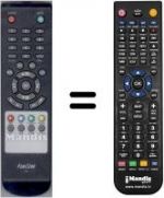 Télécommande équivalente Fonestar WHV14815W
