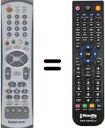 Télécommande équivalente WHV15804W