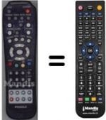 Télécommande équivalente Kaon SEC3158W