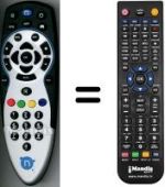 Télécommande équivalente WHV15908W