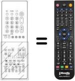 Télécommande équivalente Pioneer SEC2289