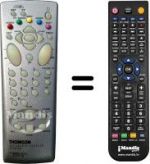 Télécommande équivalente HVS53336