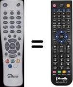 Télécommande équivalente Skymaster HVS53521
