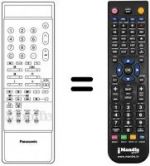 Télécommande équivalente HVS54372