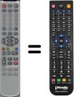Télécommande équivalente HVS53432