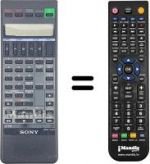 Télécommande équivalente SEC2864
