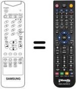 Télécommande équivalente Philips SEC2237