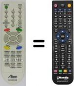 Télécommande équivalente LG SEC15738