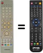 Télécommande équivalente SEC3455