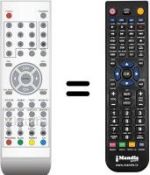 Télécommande équivalente SEC14321