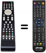 Télécommande équivalente SEC8504