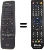 Télécommande équivalente SEC2397