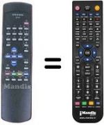 Télécommande équivalente SEC2829
