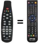 Télécommande équivalente SEC15438