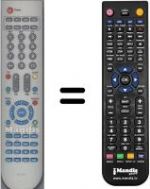 Télécommande équivalente WHV14447