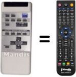 Télécommande équivalente SEC14324