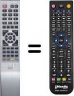 Télécommande équivalente WHV14711
