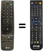 Télécommande équivalente SEC14261
