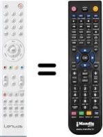 Télécommande équivalente WHV12412
