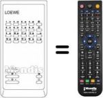 Télécommande équivalente SEC1433