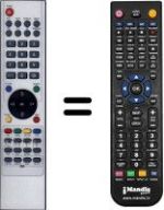 Télécommande équivalente WHV15990