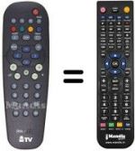 Télécommande équivalente SEC0513