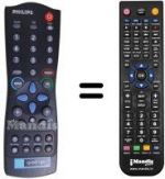 Télécommande équivalente SEC15439