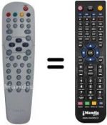 Télécommande équivalente SEC15784