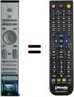 Télécommande équivalente Philips SEC14797