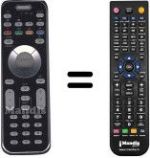 Télécommande équivalente SEC3346