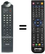 Télécommande équivalente SEC0547