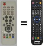 Télécommande équivalente SEC3204
