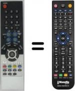 Télécommande équivalente Samsung SEC0874